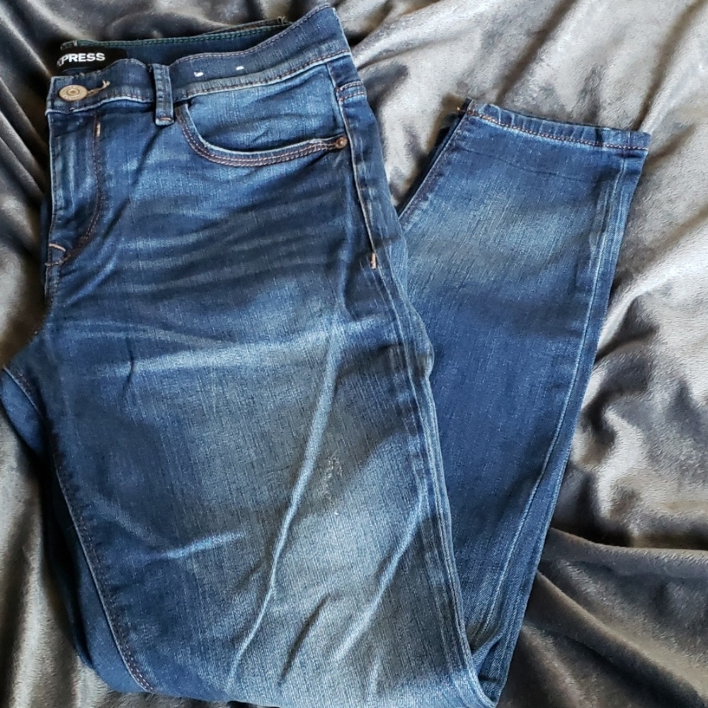 Express Jean Midrise 6S Legging